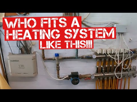 HEATING SYSTEM DESIGN FAIL.... Overview of a very complicated central heating system