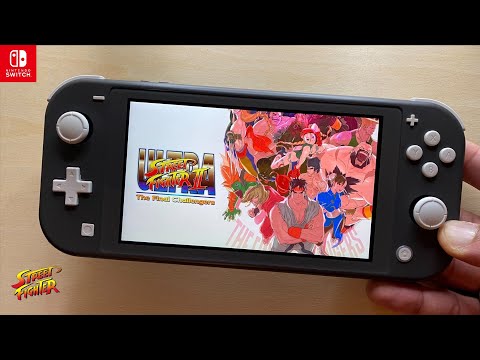Ultra Street Fighter 2: The Final Challengers Nintendo Switch Lite Gameplay