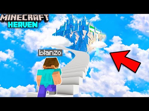 blanzo - I Entered A PORTAL To HEAVEN! . (Minecraft)