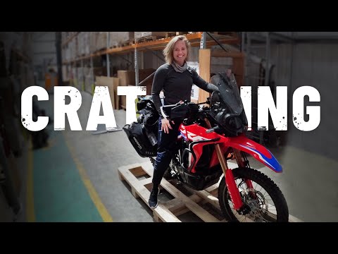 Shipping my motorcycle to South America.. by plane! |S6 - E3|