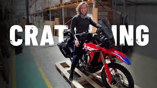 Shipping my motorcycle to South America.. by plane! |S6 - E3|