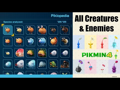 Pikmin 4: All Enemies (Enemy Reel)