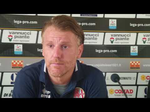 Mister Marcolini dopo Pistoiese-Alessandria (prima parte)