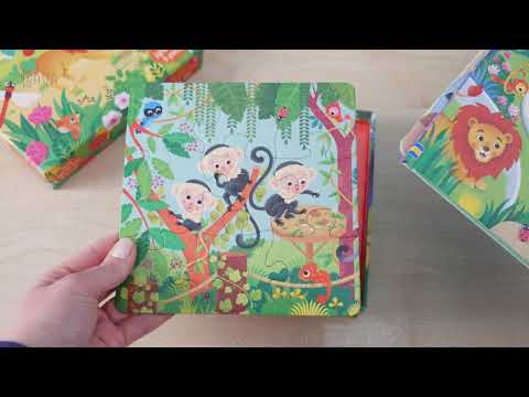 Відео огляд The zoo (книга та 3 пазли) [Usborne]