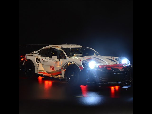 Vídeo relacionado con GEAMENT Kit de Luces LED por Porsche 911 RSR - Compatible con Lego Technic 42096 (Juego Modelo no Incluido)