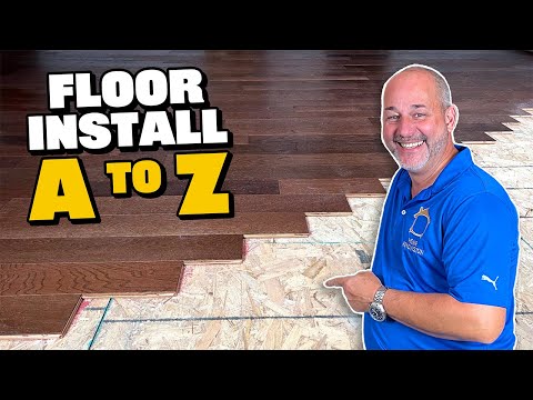 DIY Engineered Hardwood Flooring Install My Way! A to Z