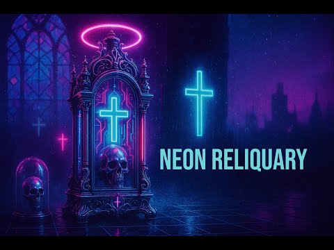 NEON RELIQUARY ✝️💀🌃 Enter the Sacred Glow of the Night | Dark Synthwave