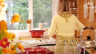 COOKING FROM SCRATCH GLUTEN AND DAIRY FREE | what we eat in a day