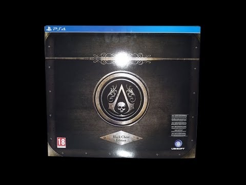 Unboxing - Assassin's Creed IV - Black Flag - Black Chest Edition (Playstation 4)