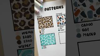 Tutorial Alert: Water Pattern with Ohuhu Markers! 🌊 #coloring #alinacoloringbooks #tutorial #ohuhu