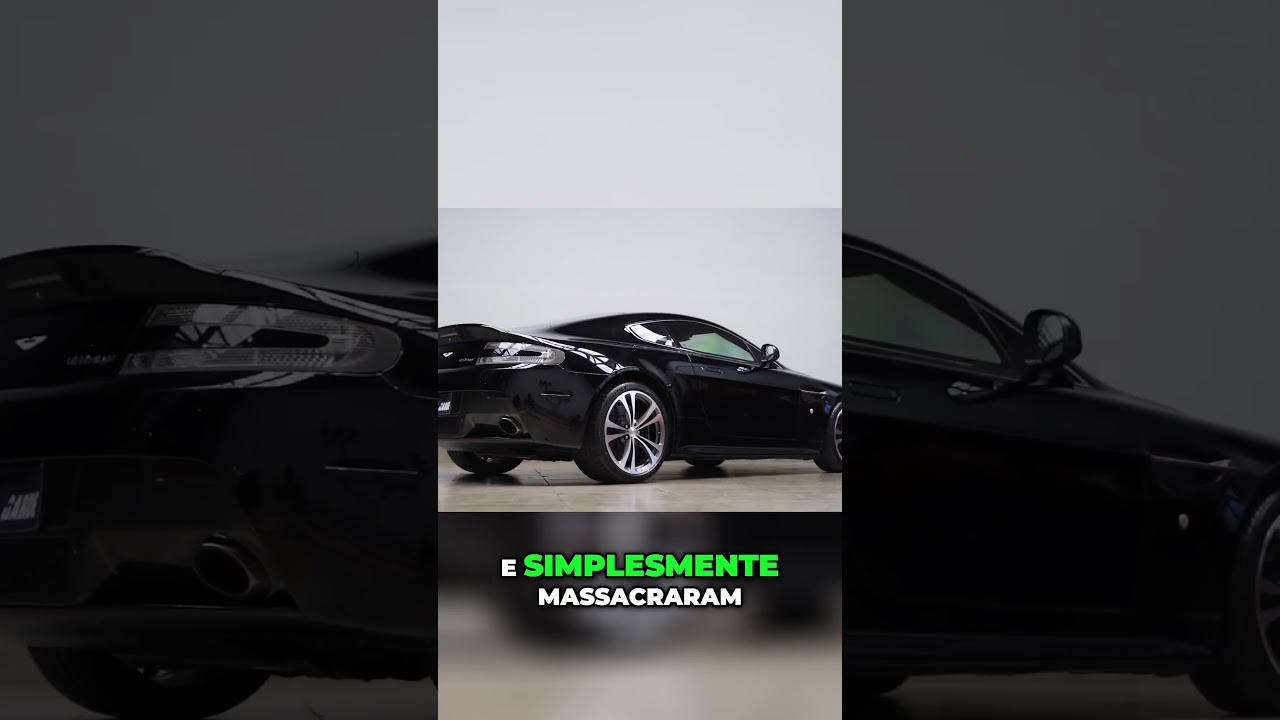 Aston Martin  O Design Icônico que Massacrou a Concorrência!