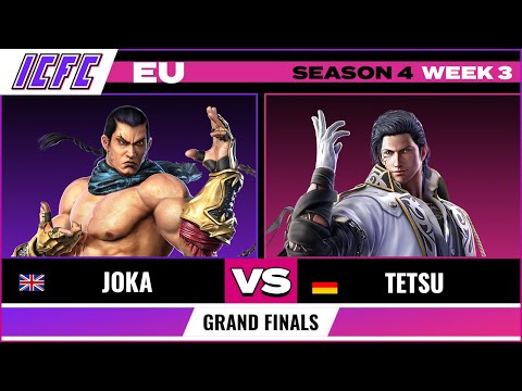 Joka (Feng) vs Tetsu (Claudio) - Grand Finals ICFC Tekken 7 Season 4 Week 3