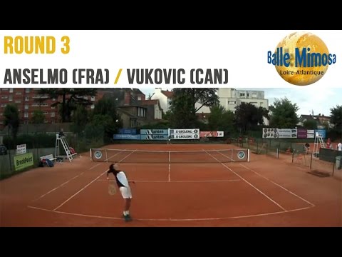ANSELMO (FRA) vs VUKOVIC (CAN) 3rd Round - Court 12