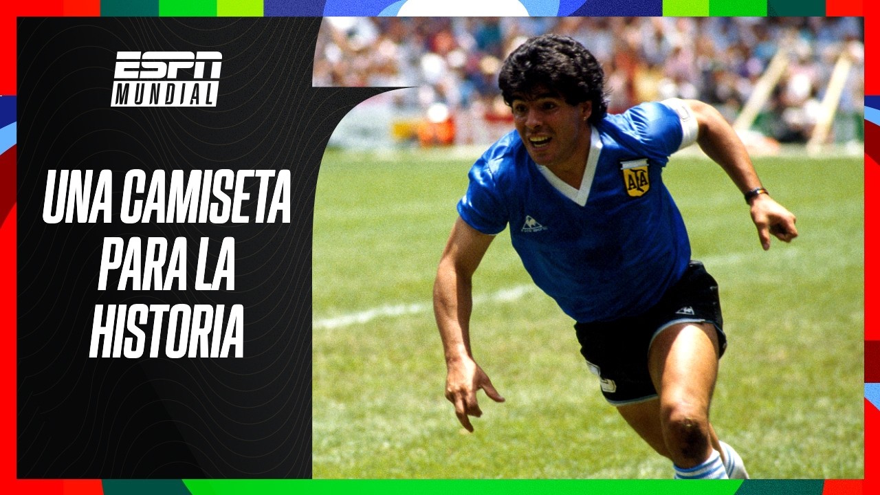 UNA CAMISETA QUE QUEDARÁ EN LA HISTORIA: ASÍ FUE QUE ARGENTINA USÓ LA AZUL ANTE INGLATERRA EN 1986