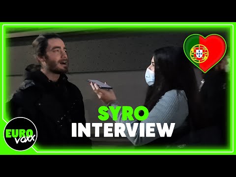 SYRO – Ainda nos Temos (INTERVIEW) // Festival da Canção 2022 // Portugal Eurovision 2022