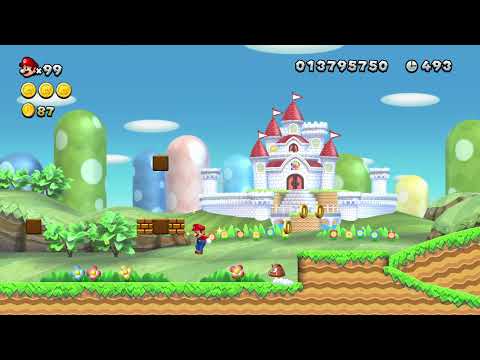 NSMBW Reimagined Showcase | NSMBW 1-1 Remade In NSMBU
