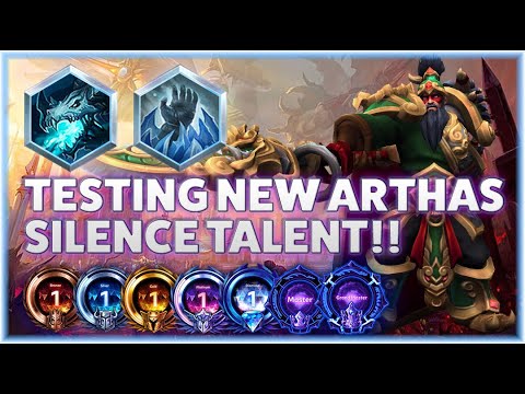 Arthas Sindragosa - TESTING NEW ARTHAS SILENCE TALENT!! - B2GM Season 4 2024