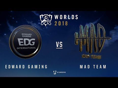 Worlds 2018 - EDG vs MAD - Day 1