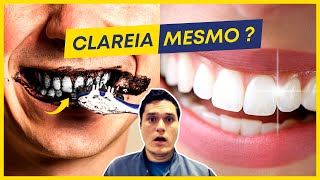 PODE FAZER CLAREAMENTO DENTÁRIO COM CARVÃO ATIVADO