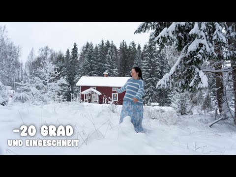 Schneechaos in Schweden ❄️🇸🇪 (Die Ruhe nach dem Sturm)