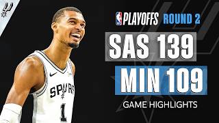 Stephon Castle - Victor Wembanyama - San Antonio Spurs - Minnesota Timberwolves