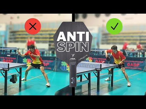 STIGA CYBERSHAPE: How To Use It (The Right Way) 😉 - ANTISPIN edition