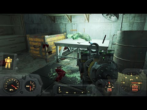 Fallout 4 BoS (Very Hard) Pt. 109 - Traveling SE Pt. 2\Longneck Lukowski's Cannery - Mystery Meat