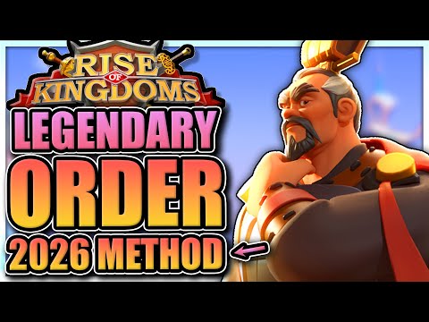 Best Legendary Commander Order [prepare for swap event!] Rise of Kingdoms 2026 Method