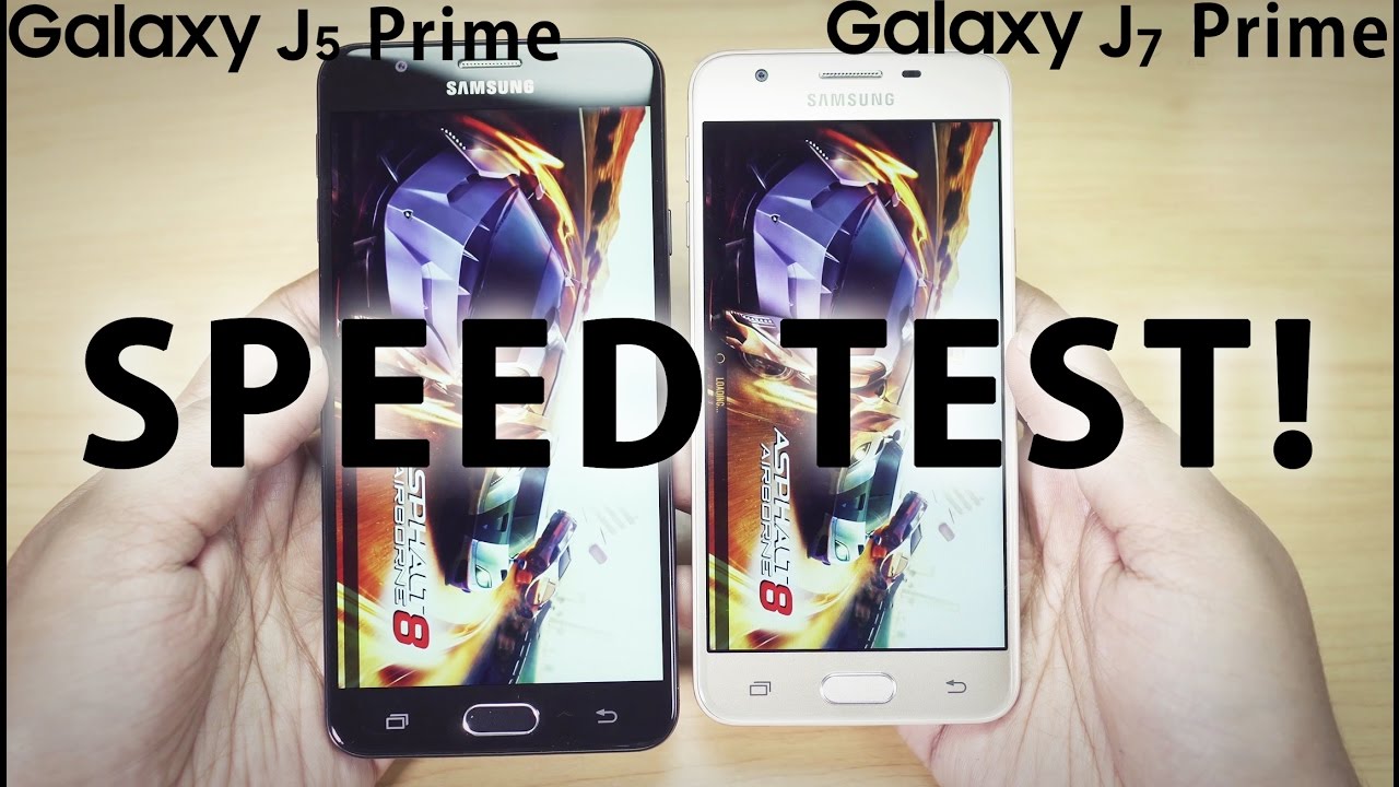 GALAXY J5 Prime vs J7 Prime - SPEED TEST, RAM Management