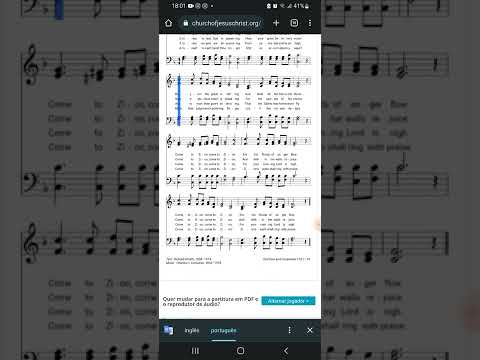 Hino Israel, Jesus Te Chama n. 5 contralto SUD.