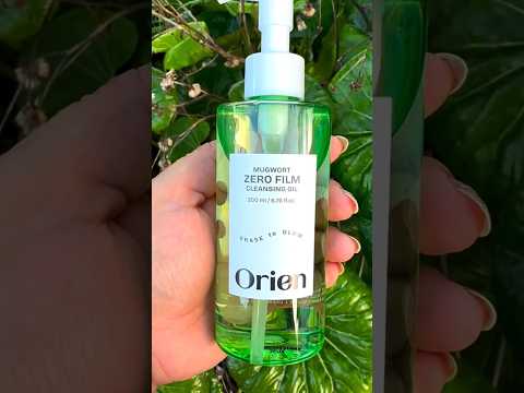 **ZERO FILM CLEANSING OIL by Orien** ..is a lightweight, residue-free oil cleanser..😍🧖‍♀️❤️