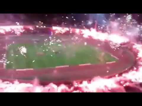 ملعب البركان يثور كراكاج خيالي من انصار شباب قسنطينة csc 2018