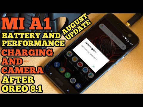 Mia1 oreo 8.1 August update |mia1 battery performance+bugs fixes and project treble ?? Video