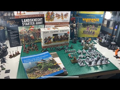 Proxy Empire Estalia, Pirazzo’s Dogs of War and Imperial Ogres made from Wargames Atlantic plastics