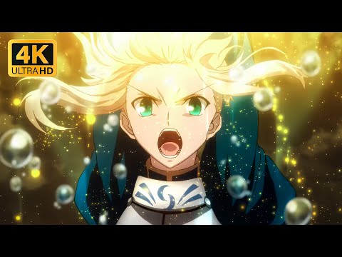 Saber Excalibur [4K] | Fate/Zero Season 2