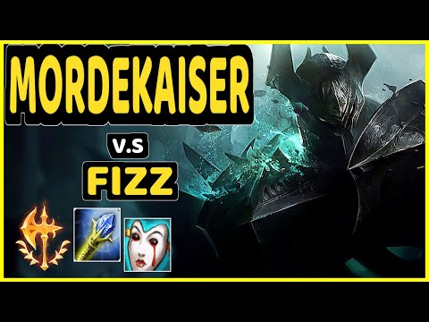 SHOK (MORDEKAISER) vs FIZZ - MID GAMEPLAY - OC Ranked GRANDMASTER