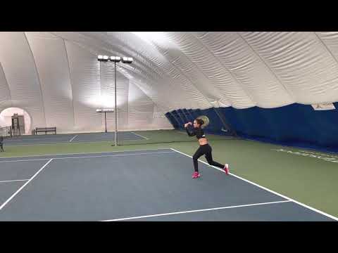 Tennis practice in Belgrade, Serbia! Getting ready for WTA and ITF tournaments! Ksenia Laskutova