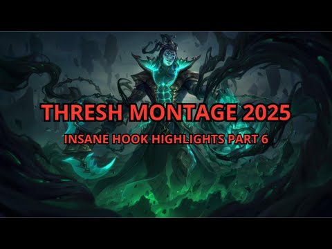 Thresh Montage 2025 | INSANE Hook Highlights Part 6 🔥 #thresh  #lolmontage