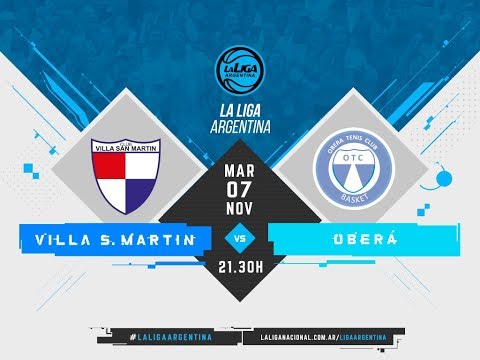 #LaLigaArgentina | 07.11 Villa San Martín vs. Oberá Tenis Club
