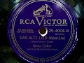 Greta Keller (グレタ・ケラー) ♪Das Alte Lied♪ 1946年 78rpm record , HMV 102 phonograph