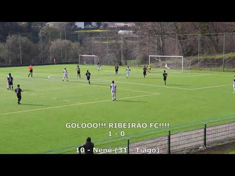 Ribeirão FC 2 - 1 Brito SC (SUB 17 - 9ª Jornada - 1º Divisão AF Braga - Série C)