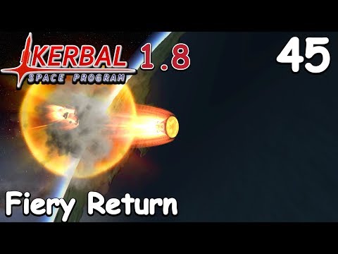 Fiery Return - KSP 1.8 - Science Game - Let's Play - 45