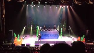 Atmosphere like a fire live from The Orpheum Theater Madison, WI