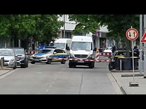 Polizei-Großeinsatz in Saarbrücken-City