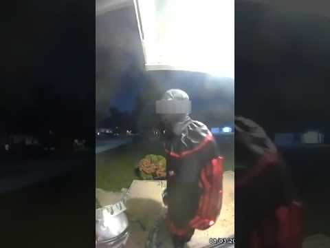 Neighbors react to teen suspect in clown costume