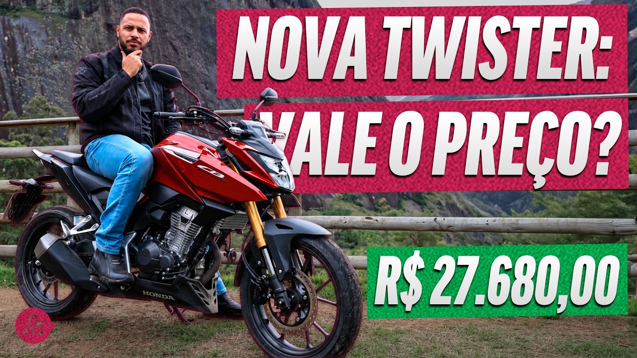 HONDA CB 300F TWISTER 2027: POR R$ 30 MIL TEM MAIOR, MAS NÃO MAIS ACERTADA