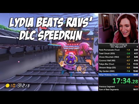 Lydia beats Ravs in DLC tracks 🏆