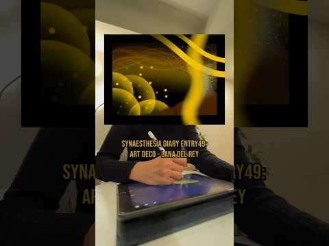 Her SONG is an Art Deco. #neurodivergent #synesthesia