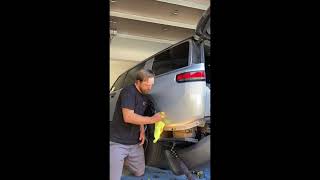 Rivian Quarterpanel Repair! (PDR)