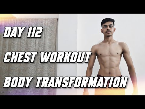 Day 112 | Chest Workout at Home | Body Transformation | Chest Exercises No Equipment